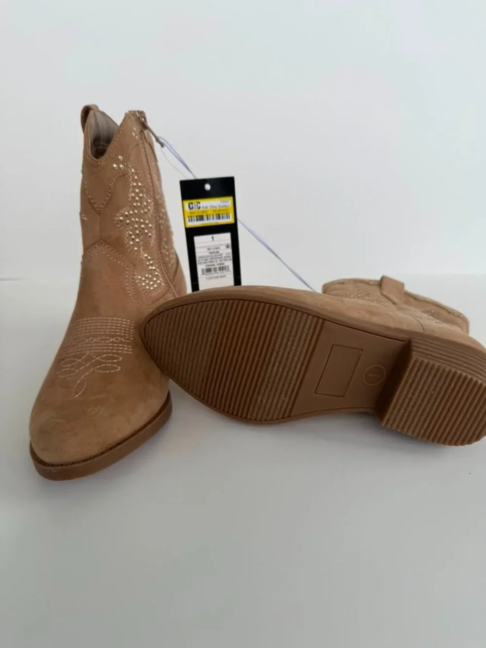 Kids' Elma Studded Western Boots - art class